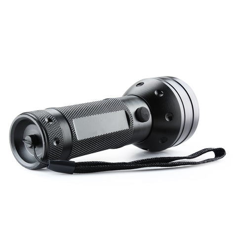 Portable Outdoor Black Flashlight