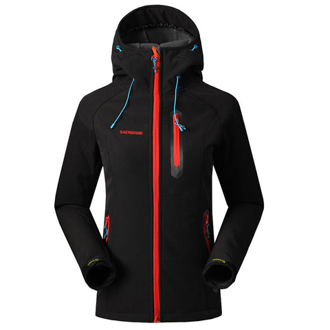 Windproof Soft Shell Fleece Jacket