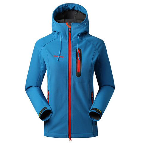 Windproof Soft Shell Fleece Jacket