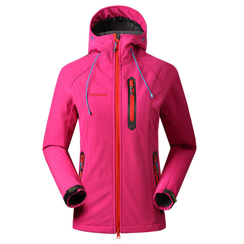 Windproof Soft Shell Fleece Jacket